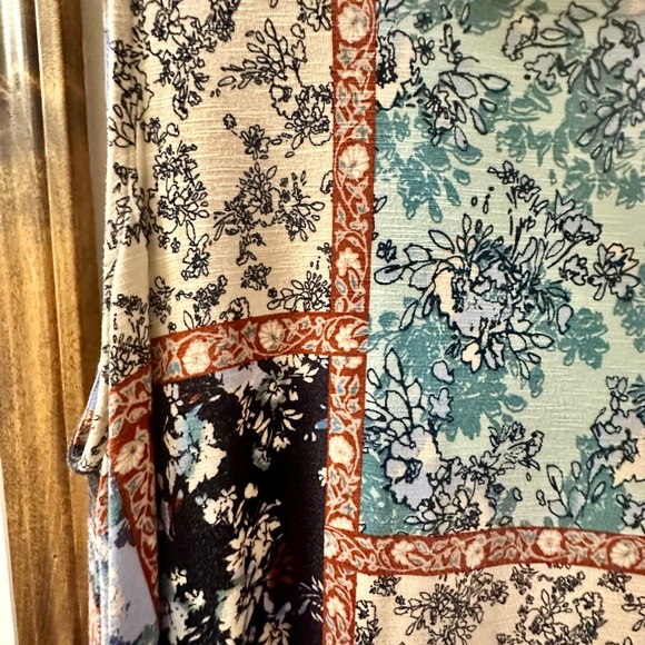 J. Jill Blue and Black Sleeveless Sundress - Picture 4 of 7